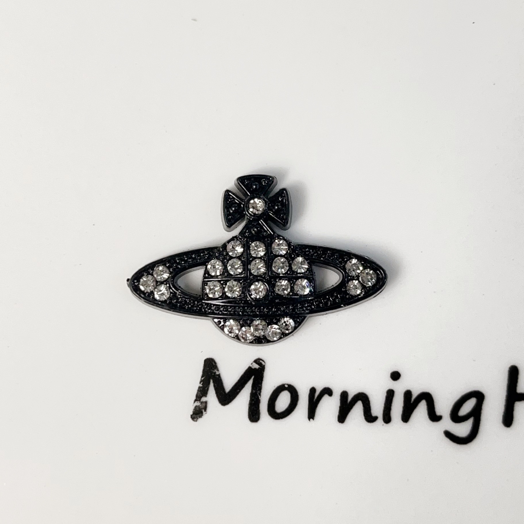 A Bag of（10PCS）Non-Metal Saturn With Diamonds
