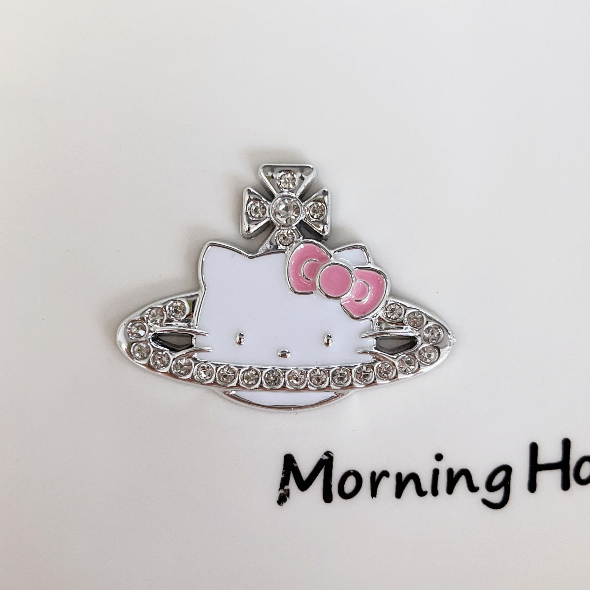 A Bag of（10PCS）Non-Metal Saturn Kitty With Diamonds