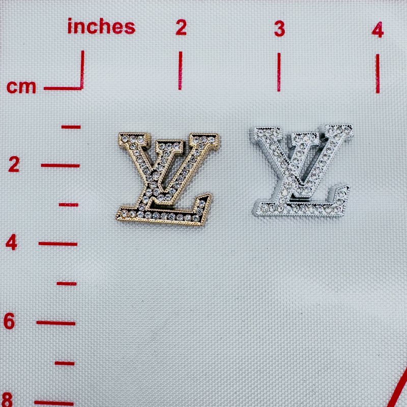 A Bag of（10PCS）Non-Metal With Diamonds LV