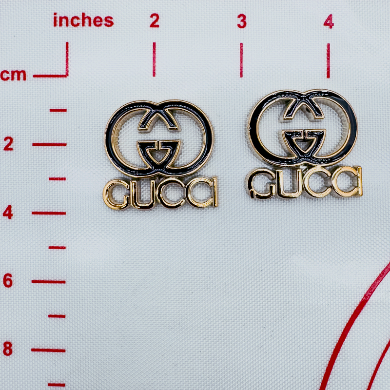 A Bag of（10PCS）Non-Metal Black And Gold GG
