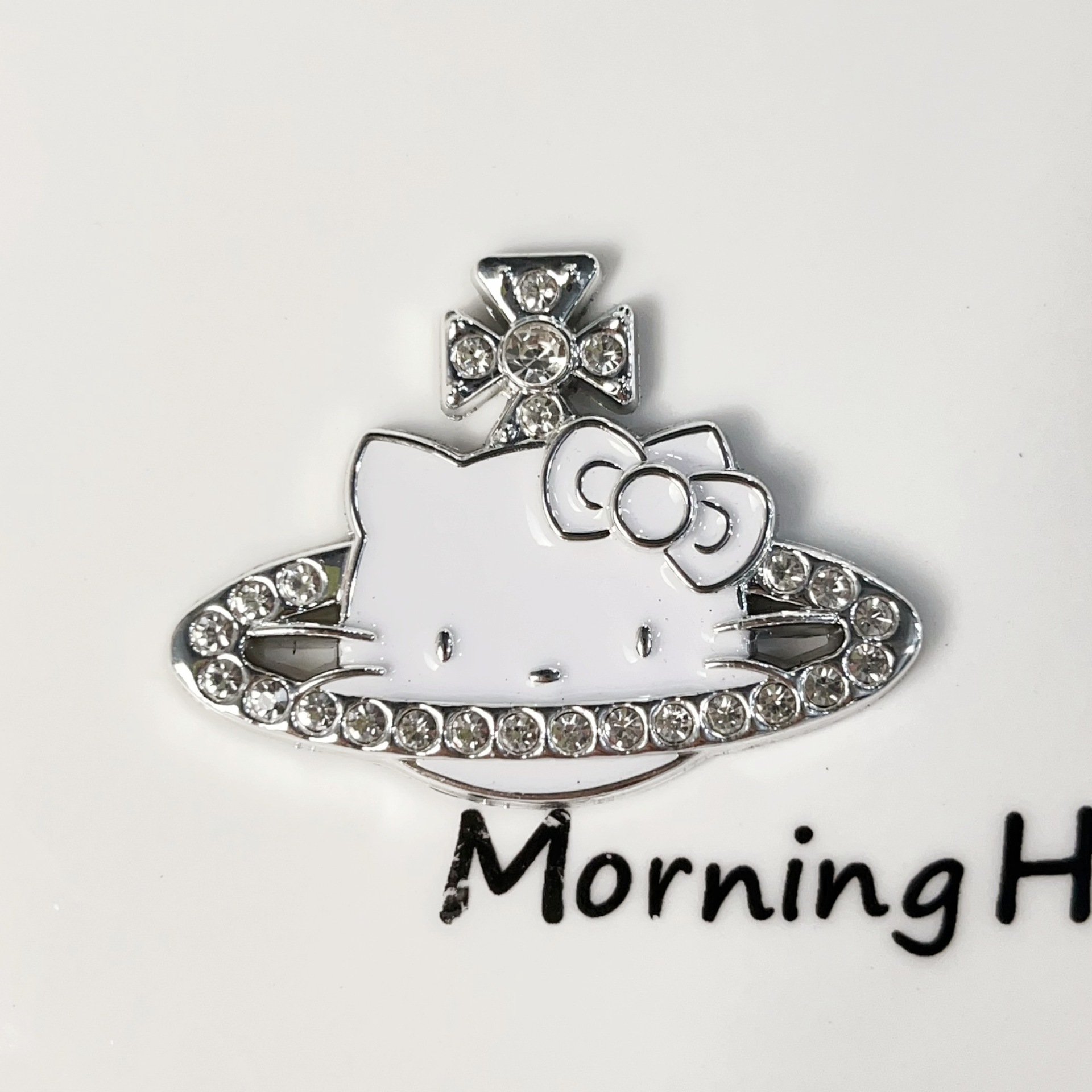 A Bag of（10PCS）Non-Metal Saturn Kitty With Diamonds