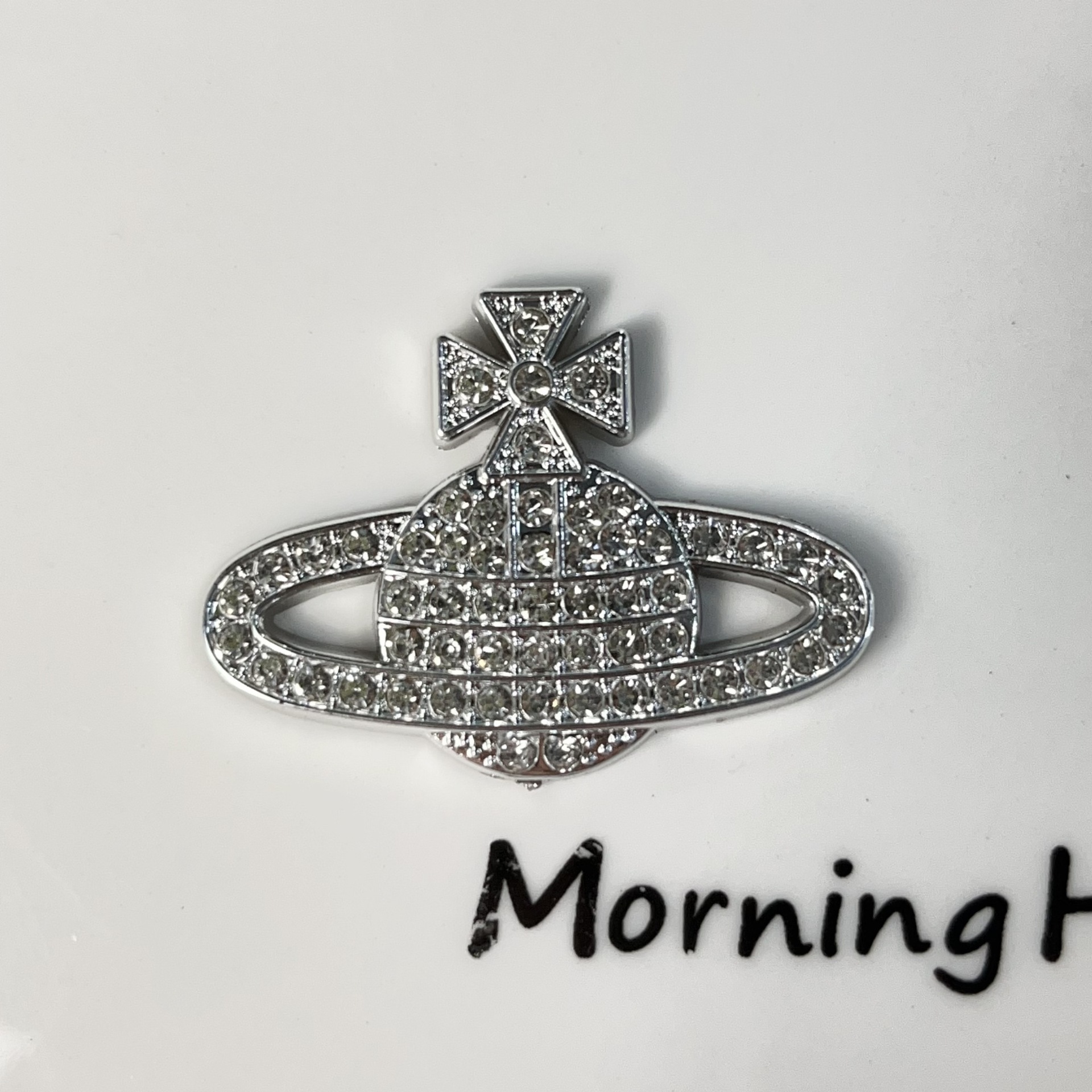 A Bag of（10PCS）Non-Metal Saturn With Diamonds