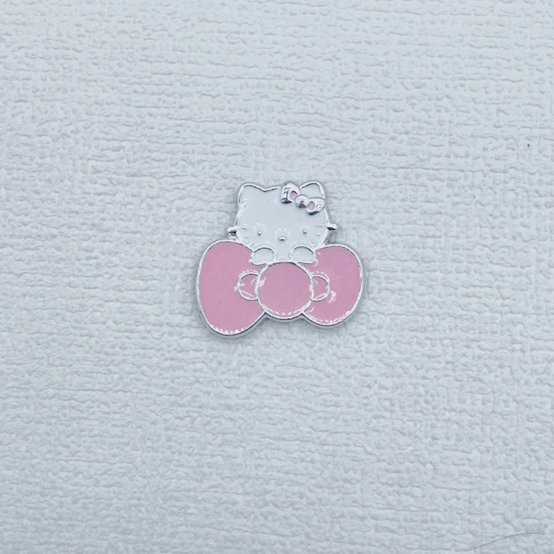 A Bag of（10PCS）Non-Metal kitty With bow