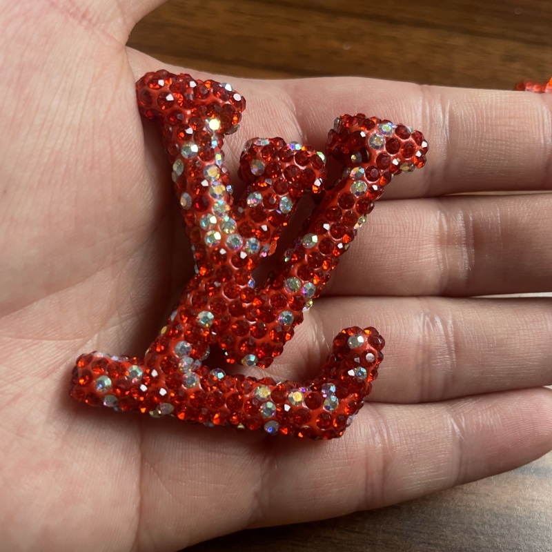 Large L-Ceramic Rhinestones charms with little box 48MM*40MM