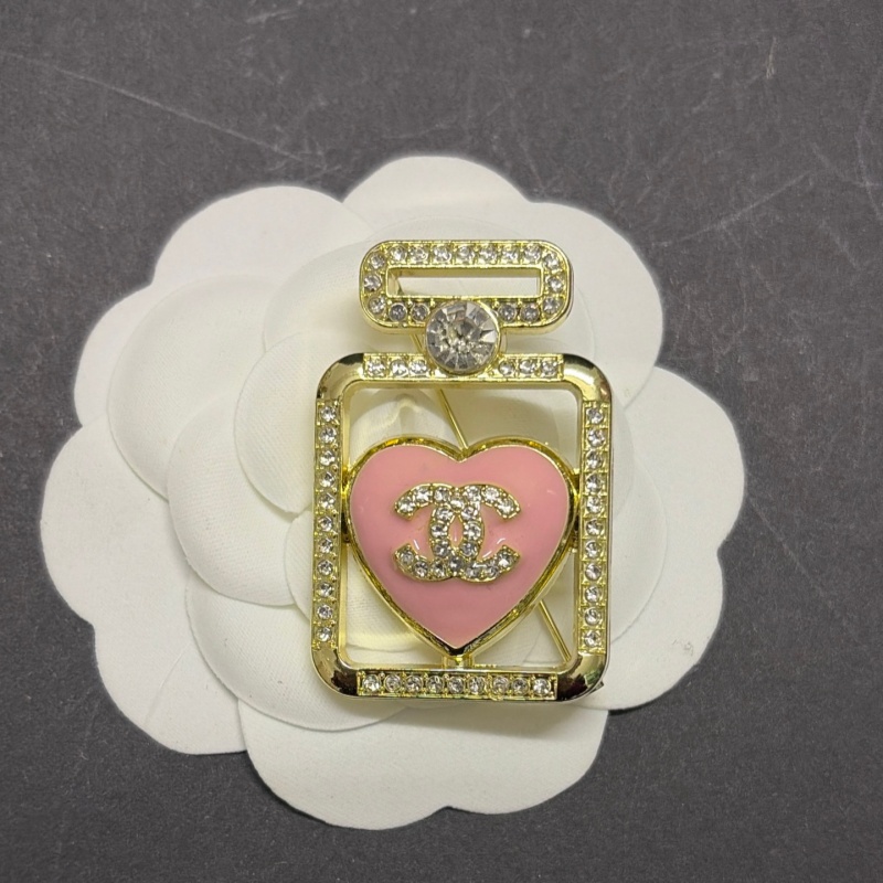 CC-Perfume bottle shape With Diamonds  45MM*30MM