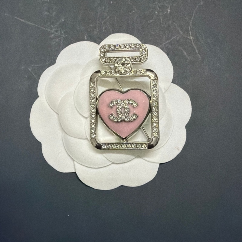 CC-Perfume bottle shape With Diamonds  45MM*30MM